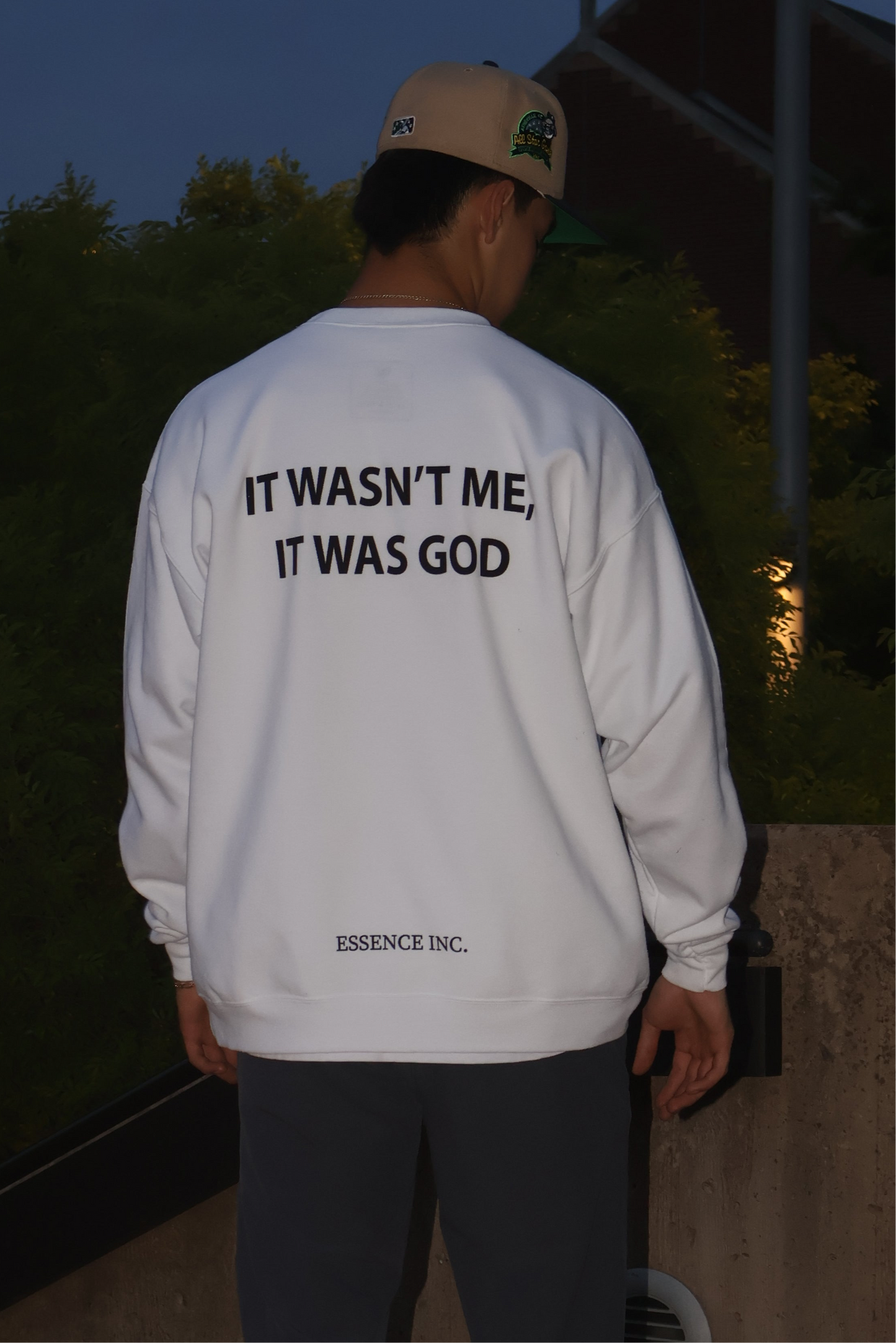 It wasn't me it was God - Sweatshirt FLASH SALE SELECT SIZING